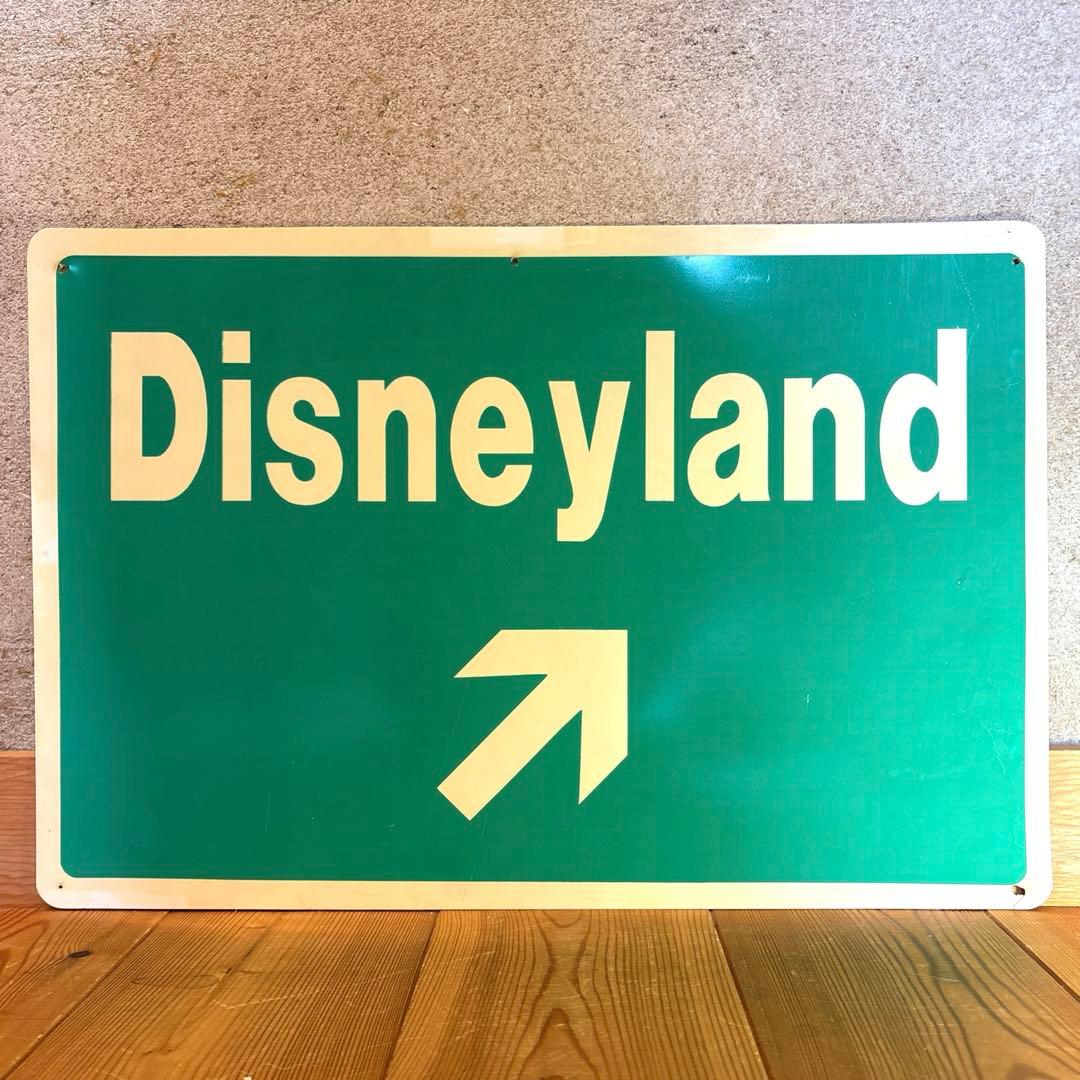 USA ディズニーランド　ストアディスプレイ　看板　ロードサイン アメトイ