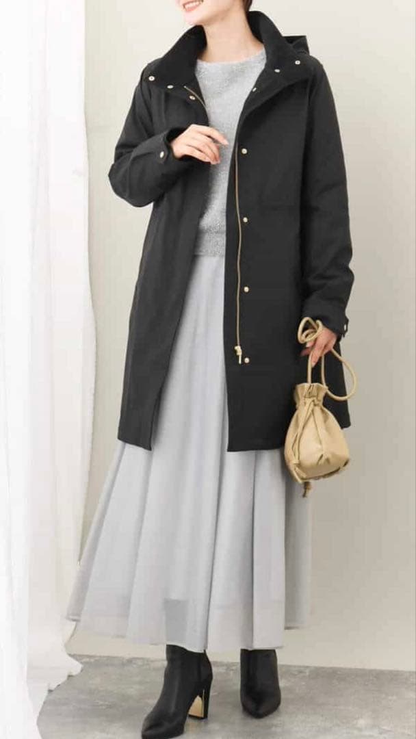 ミッシェルクラン ダウンライナー付きマルチwayモッズコート/撥水加工40