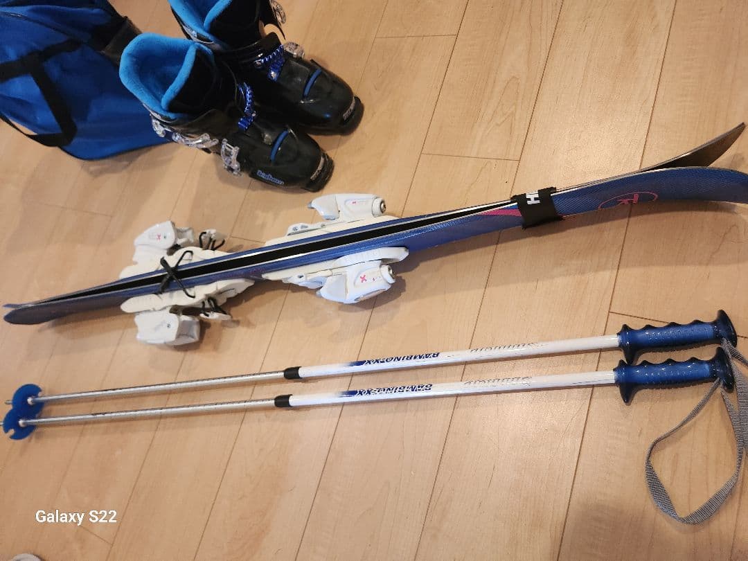 子供用スキーセット 板 116センチ ブーツ22センチ ジュニア