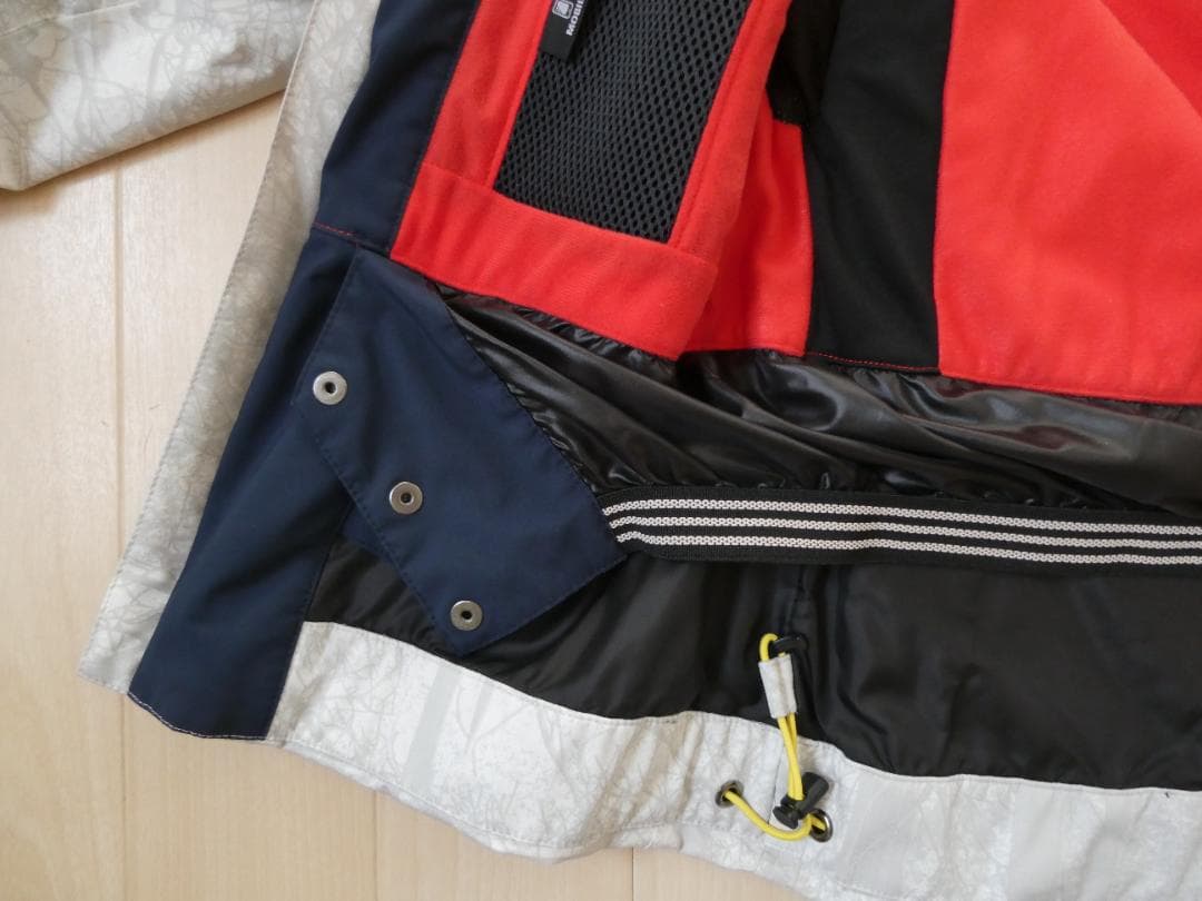 ミズノ　スキーウェア上下M　ホワイトツリー柄