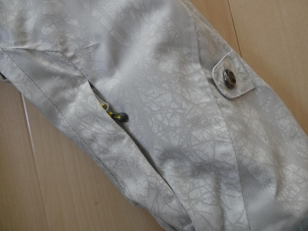 ミズノ　スキーウェア上下M　ホワイトツリー柄