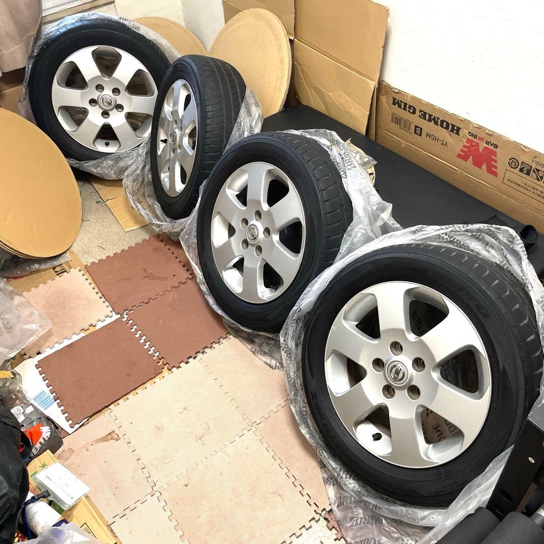 セレナ純正ホイールタイヤセット