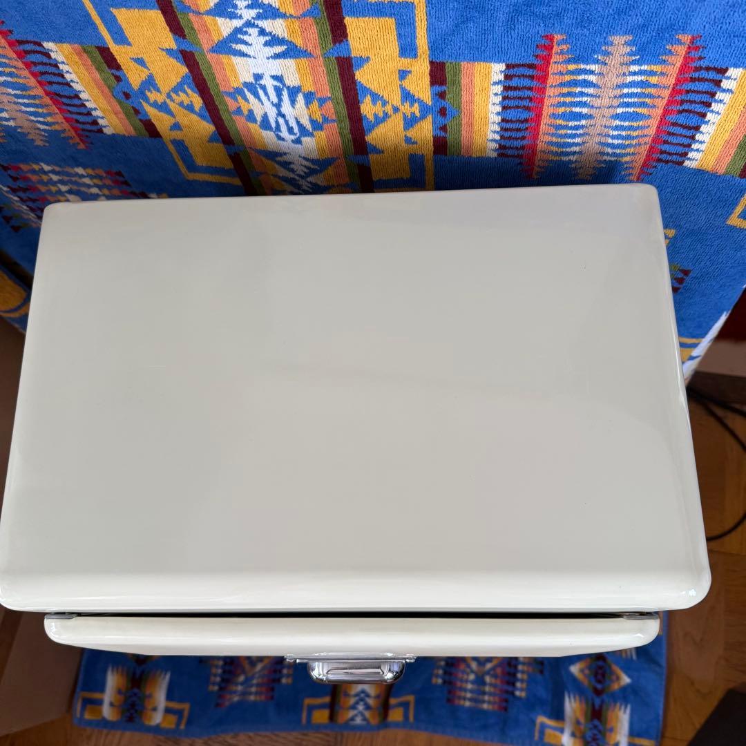 送料込み ダルトン トラッシュカン ダブルデッカー ゴミ箱 アイボリー