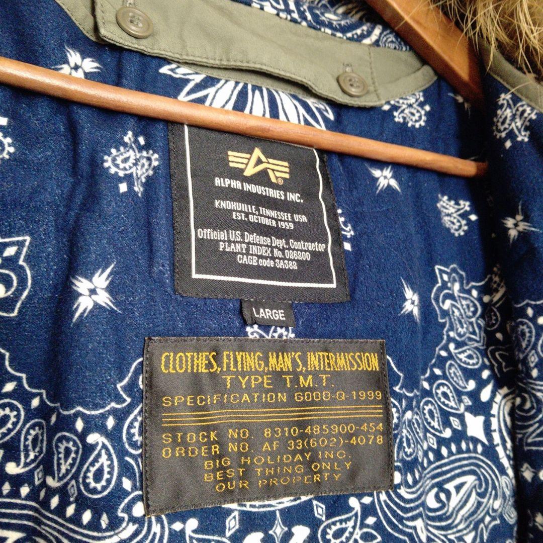 美品 希少 ✨️ TMT × アルファインダストリーズ M-51 ワイパー L