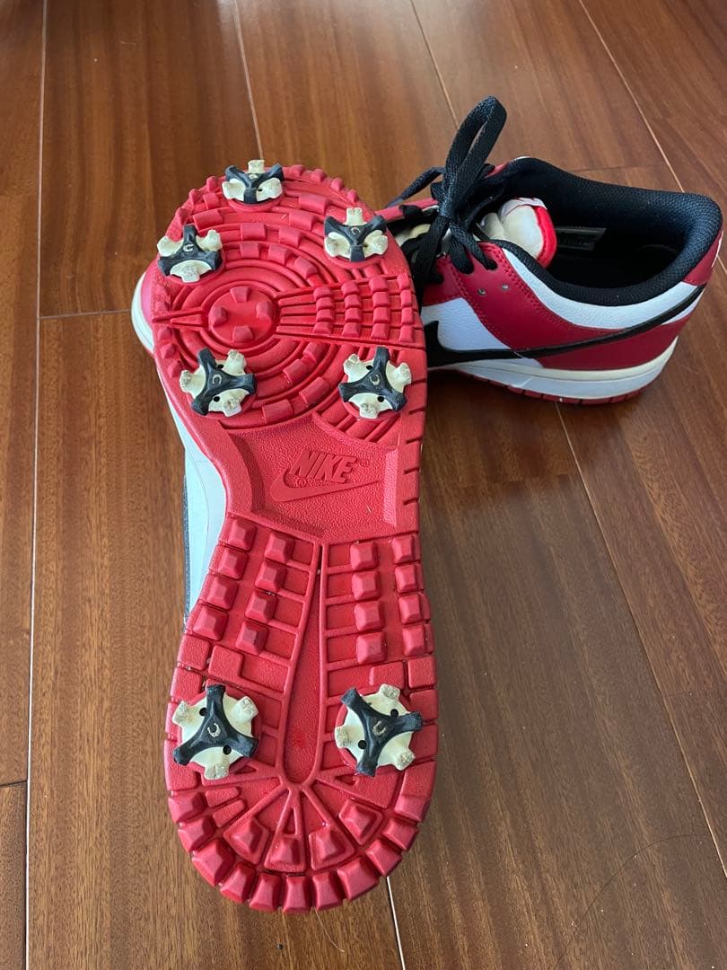 美品　Nike DUNK ゴルフシューズ
