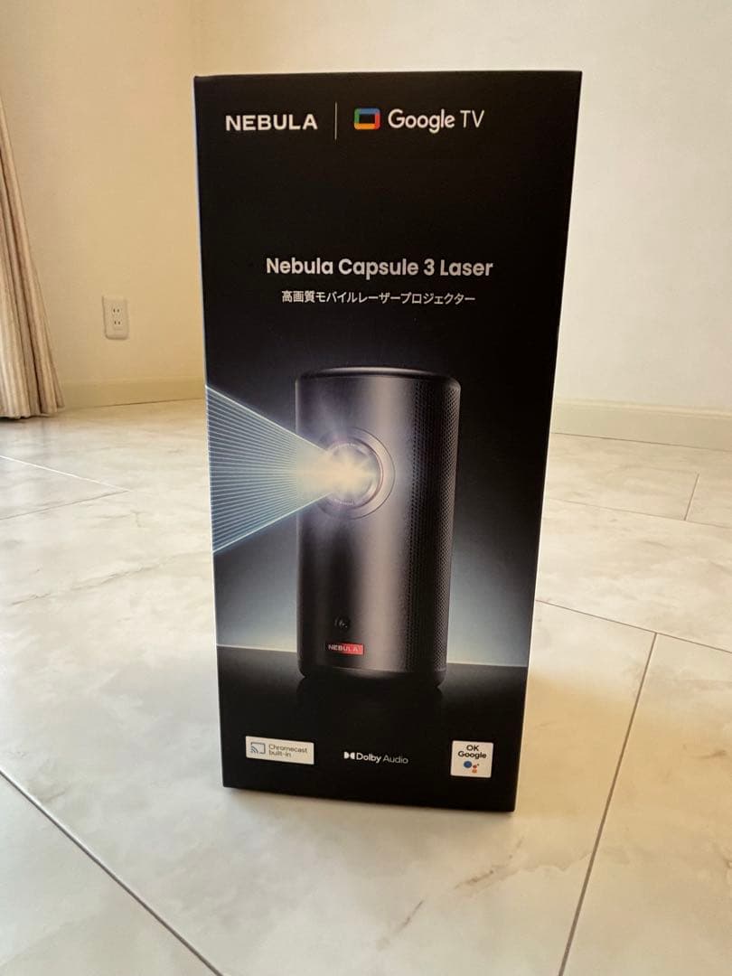 anker プロジェクター nebula capsule 3 laser