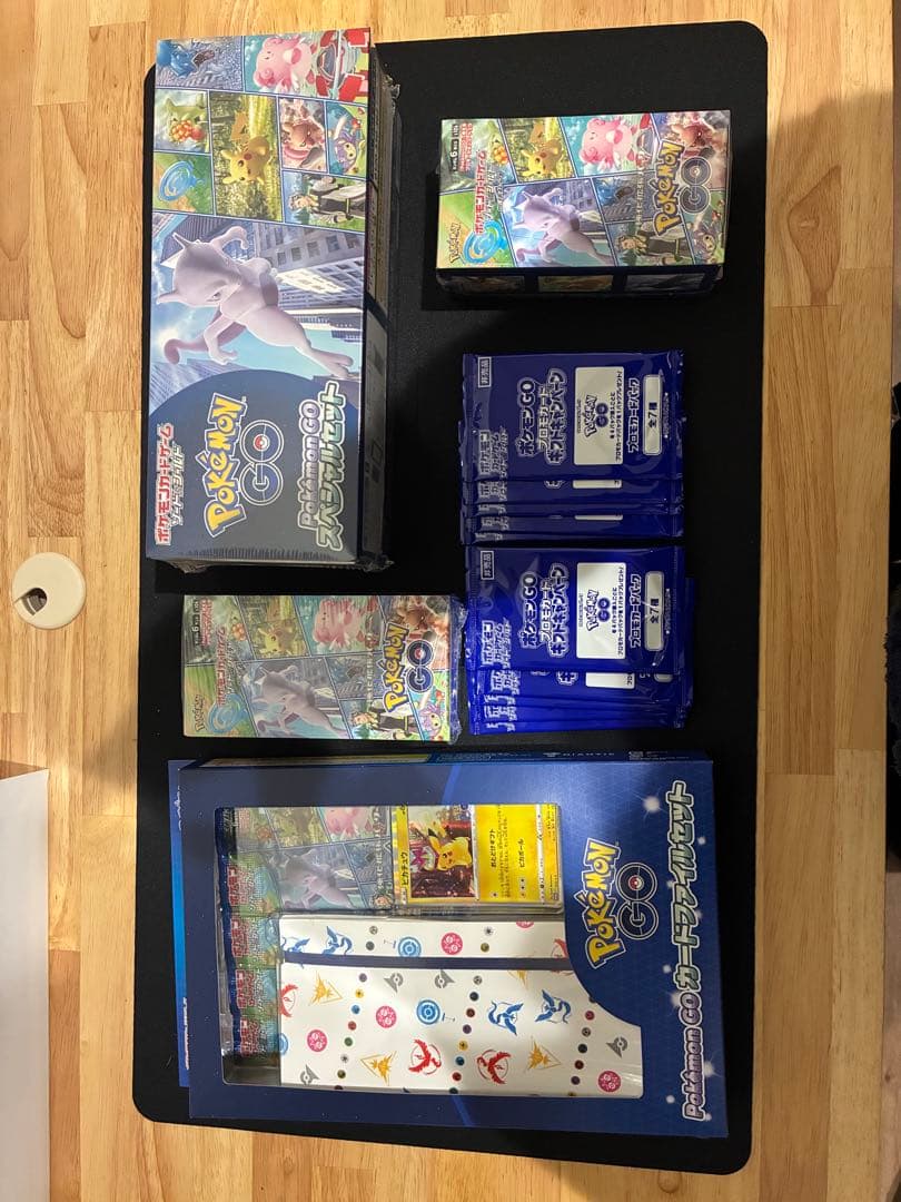 ポケモンGO ボックス、カードファイルセット、プロモ、スペシャルセット
