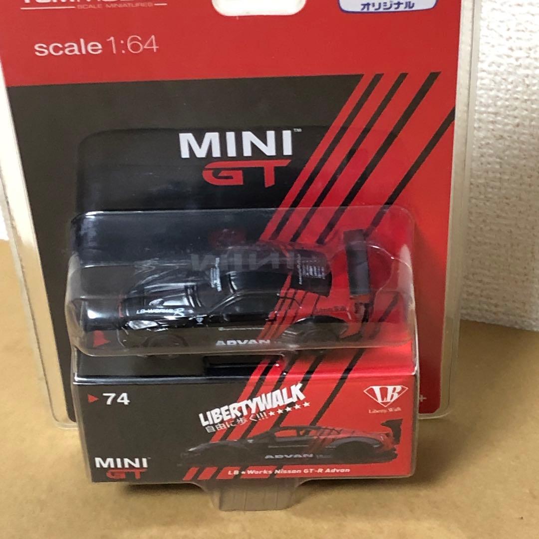 MINI GT ミニGT　LBWK　NISSAN GT-R R35　ADVAN