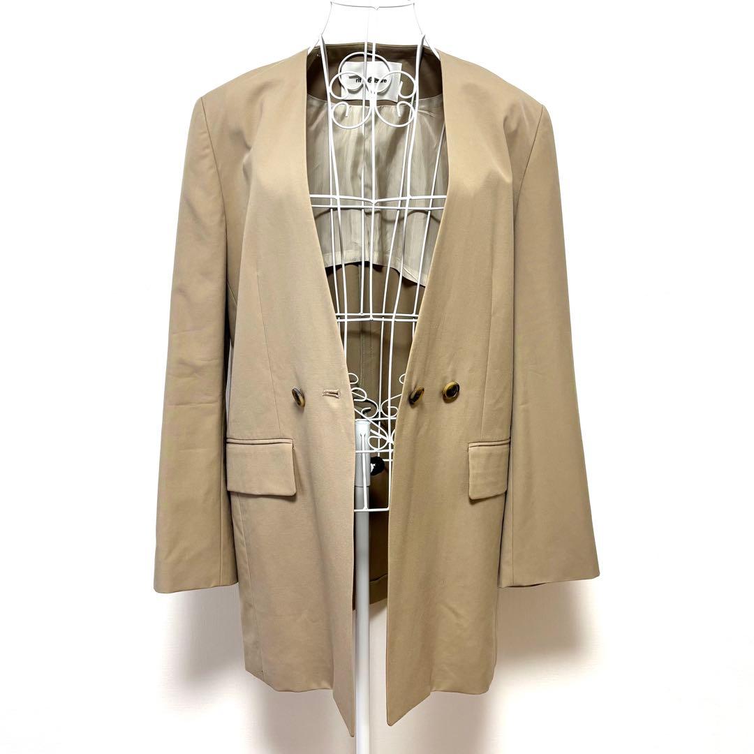 【美品】rito structure リトストラクチャー サマーウールジャケット