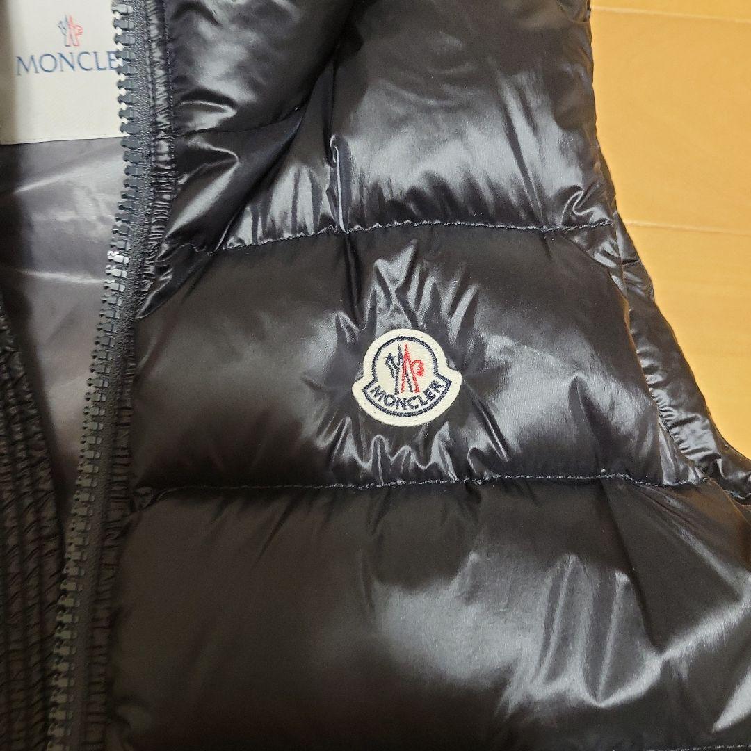 MONCLER バルトロメ ブラック ダウンベスト サイズ３