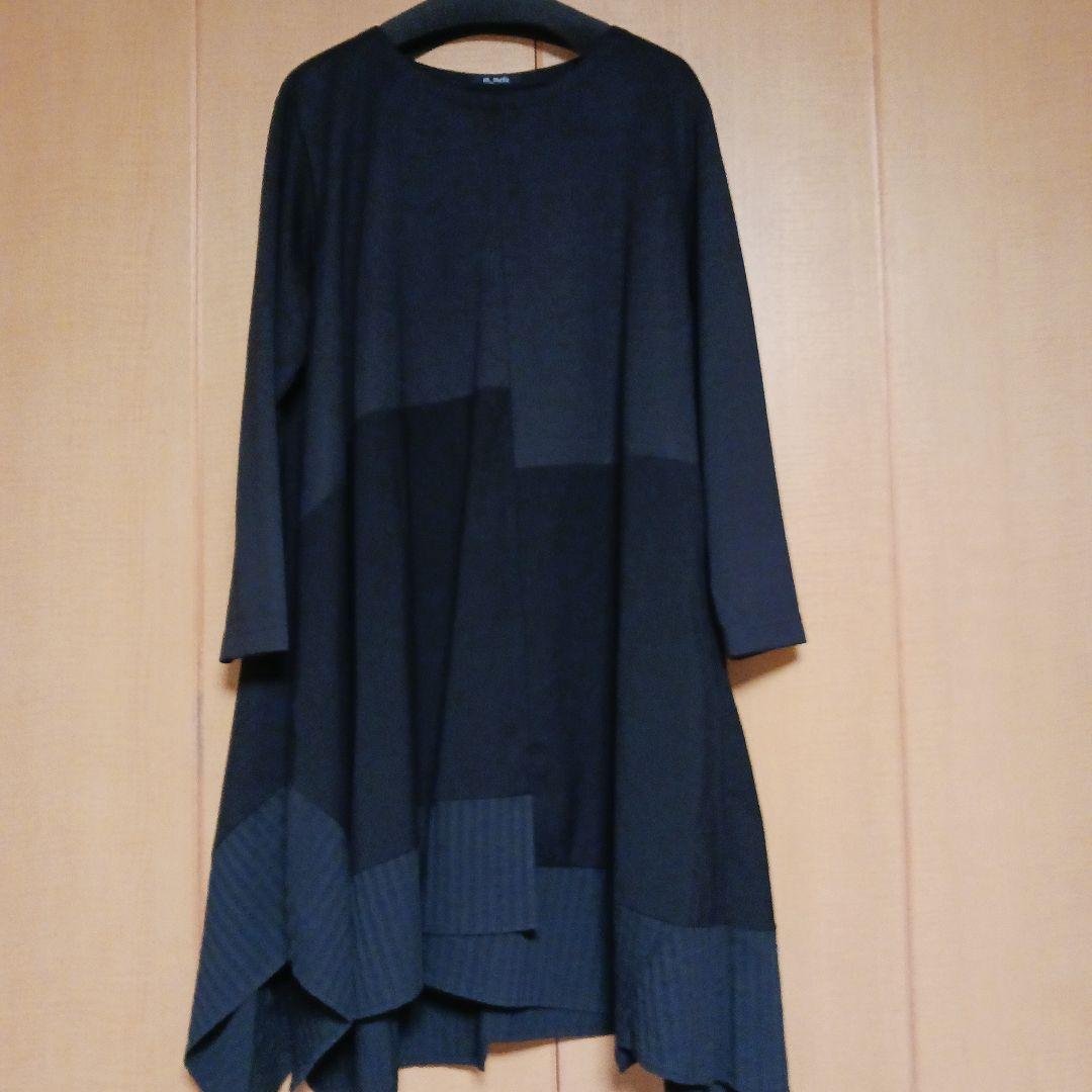 センソユニコ m_mefu アシンメトリー チュニック