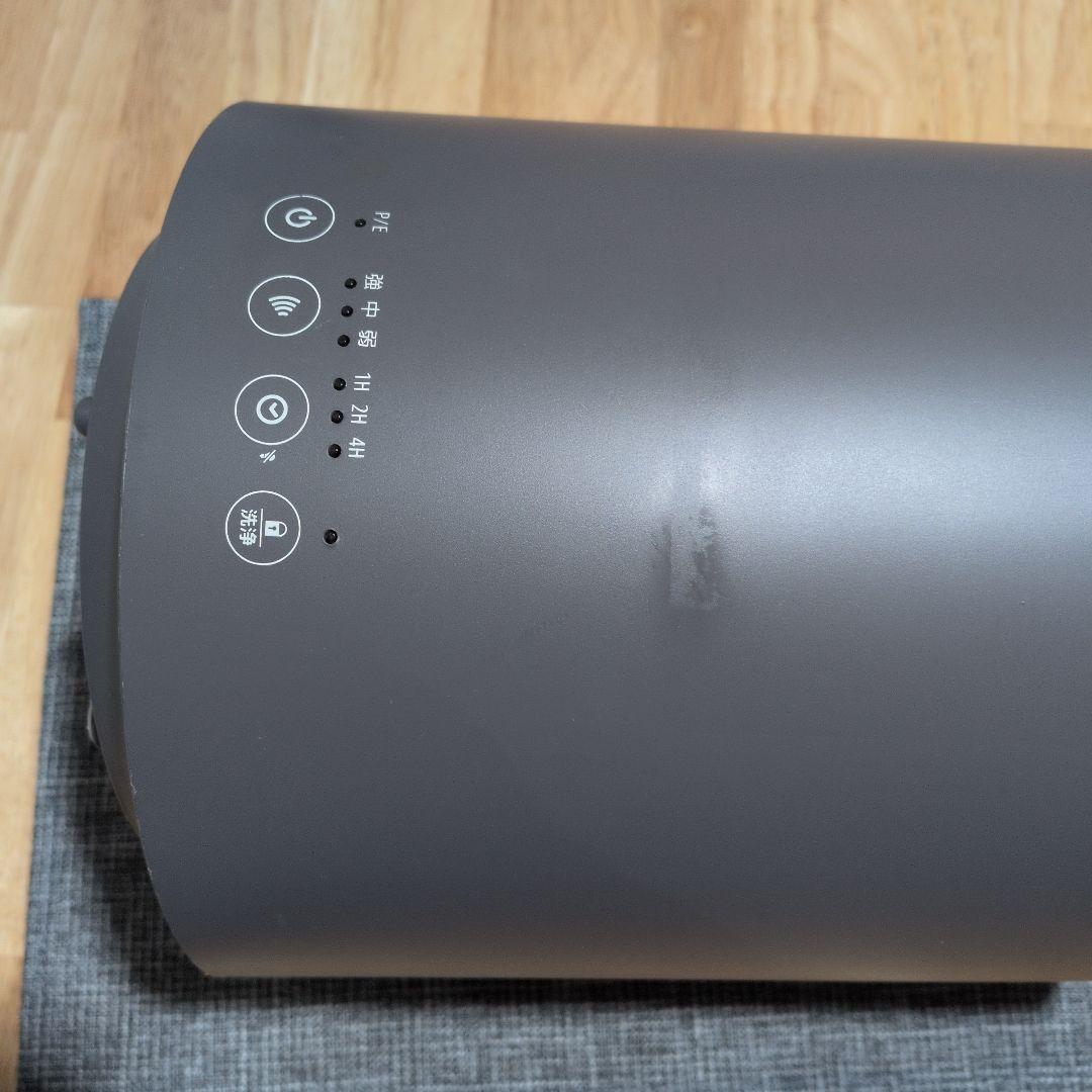 【希少】ドウシシャ スチーム式加湿器 mistone600S グレー