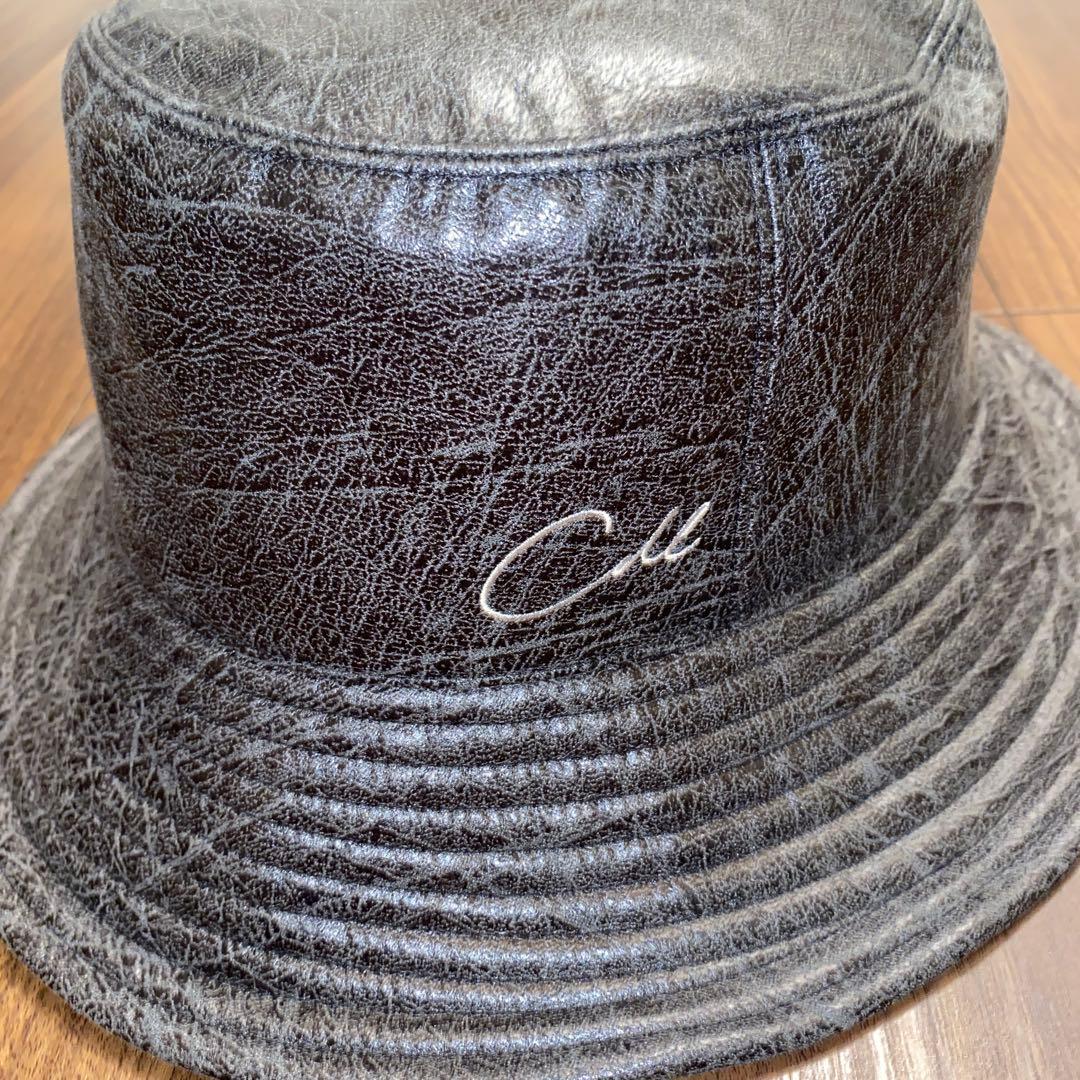 CDL合成皮革 バケットハット　 登坂広臣と同じバケハ 新品未使用