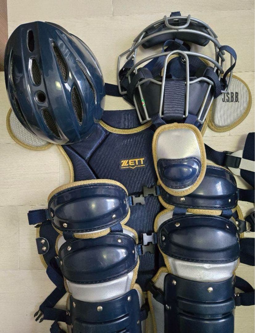 ZEET キャッチャー防具5点