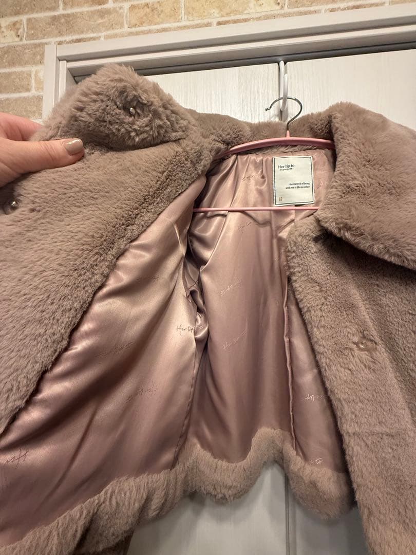 C*O様 Winter Love Faux Fur Coat