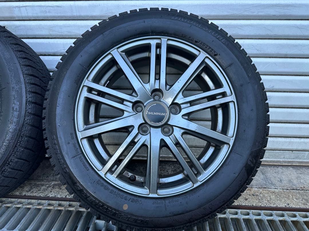 アズサアイスパートナー2 冬タイヤホイール 185/60R15 4本中古