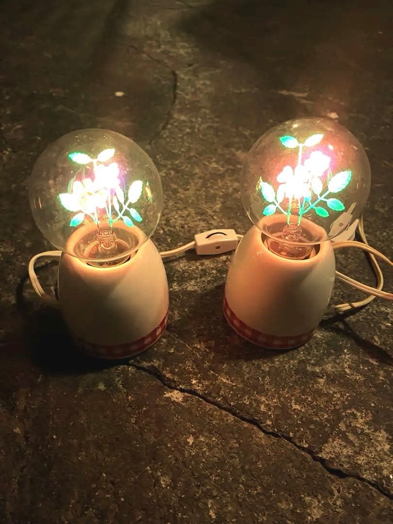 旭光電気工業　チャームランプ２つセット　アサヒランプ