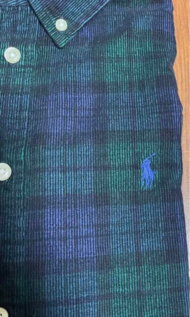 【新品未使用】ラルフローレン　コーデュロイ長袖シャツＬサイズ