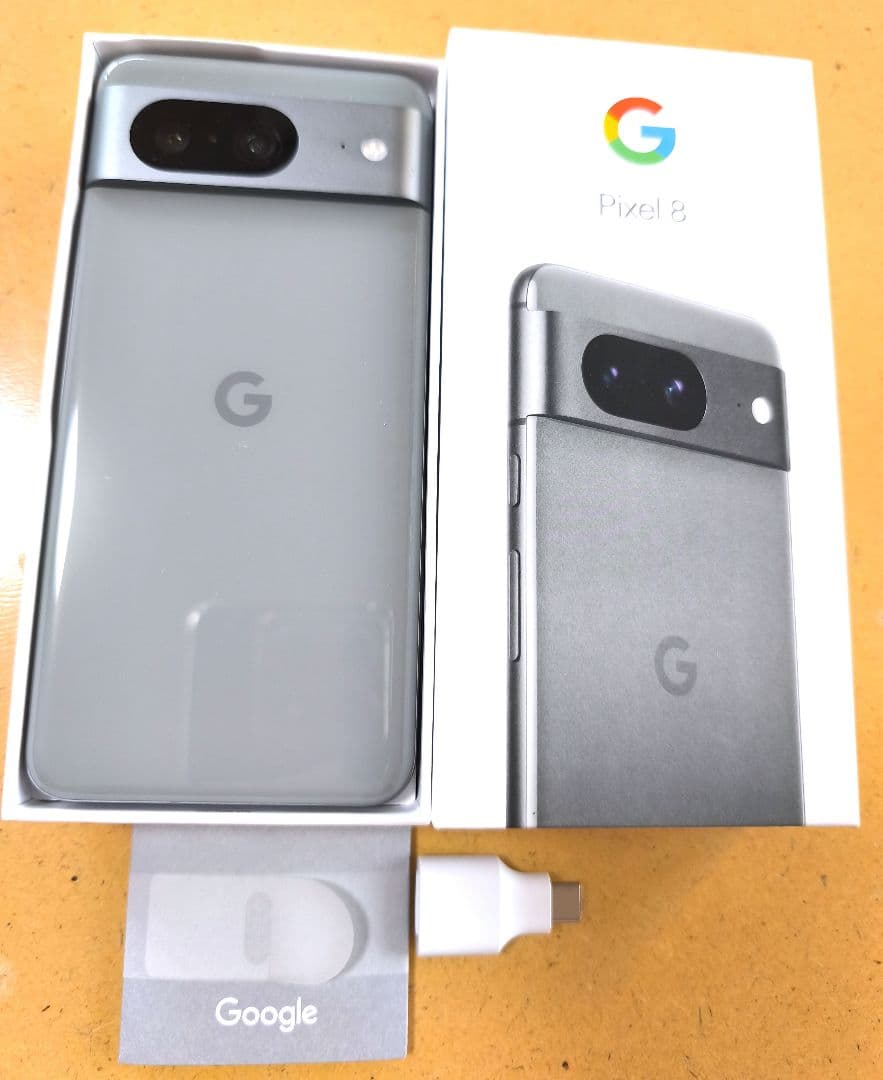 【美品】Google Pixel 8 ヘーゼル 128GB 国内版 SIMフリー