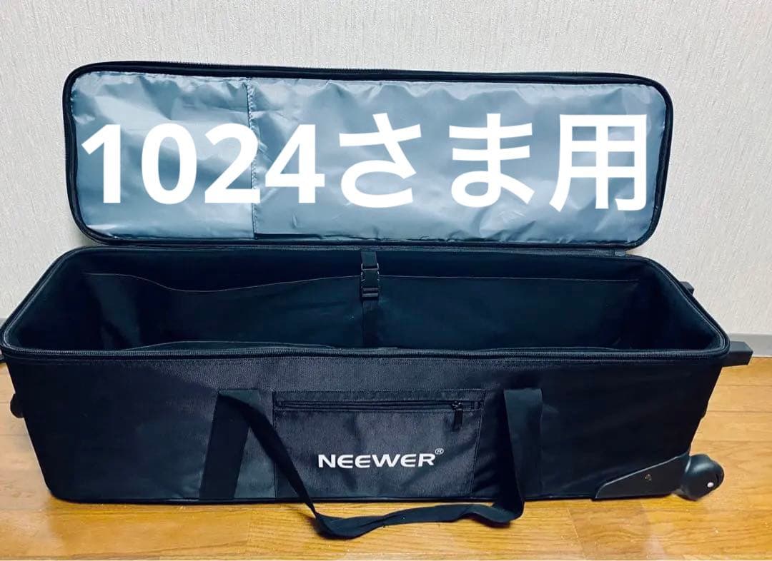 Neewer 写真スタジオ機器ケース ローリングバッグ 102x30x30cm