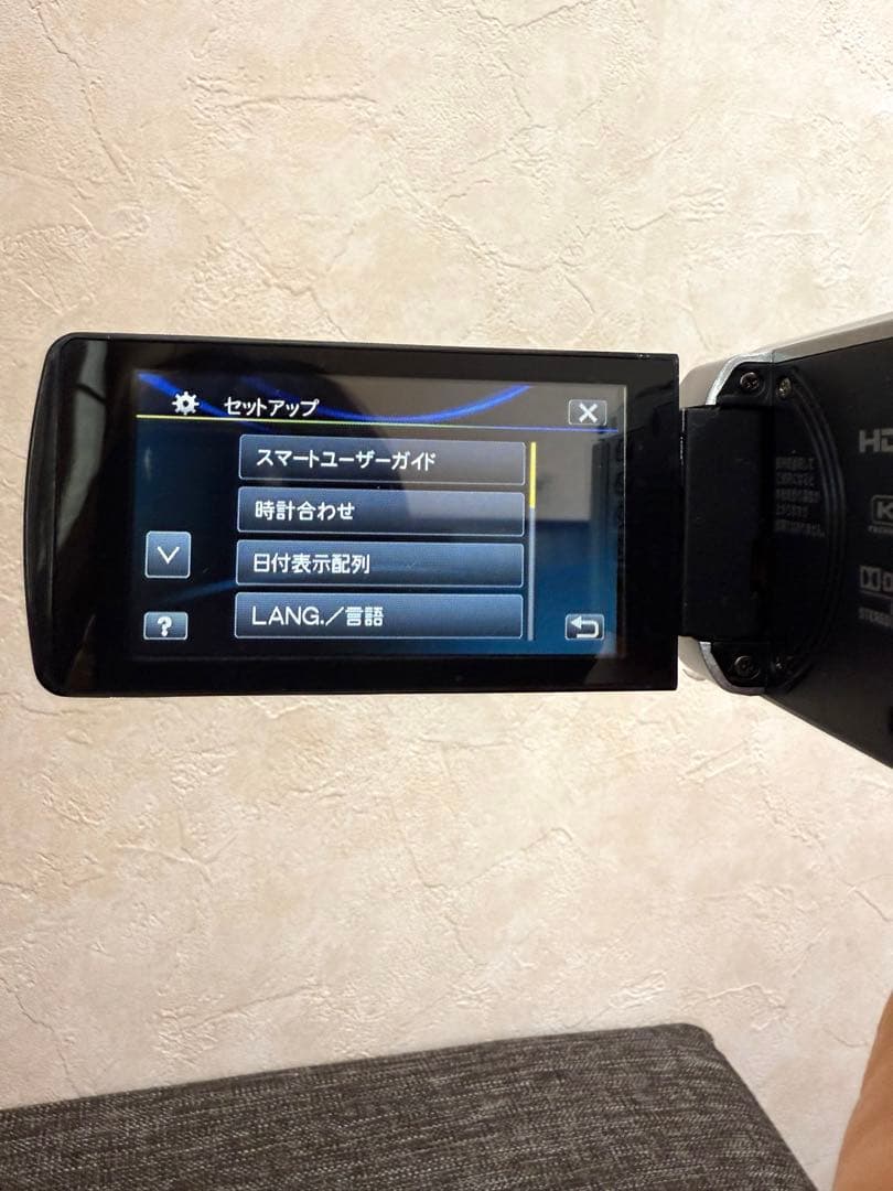 【美品】JVC ケンウッド ビデオカメラ GZ-HM133-s