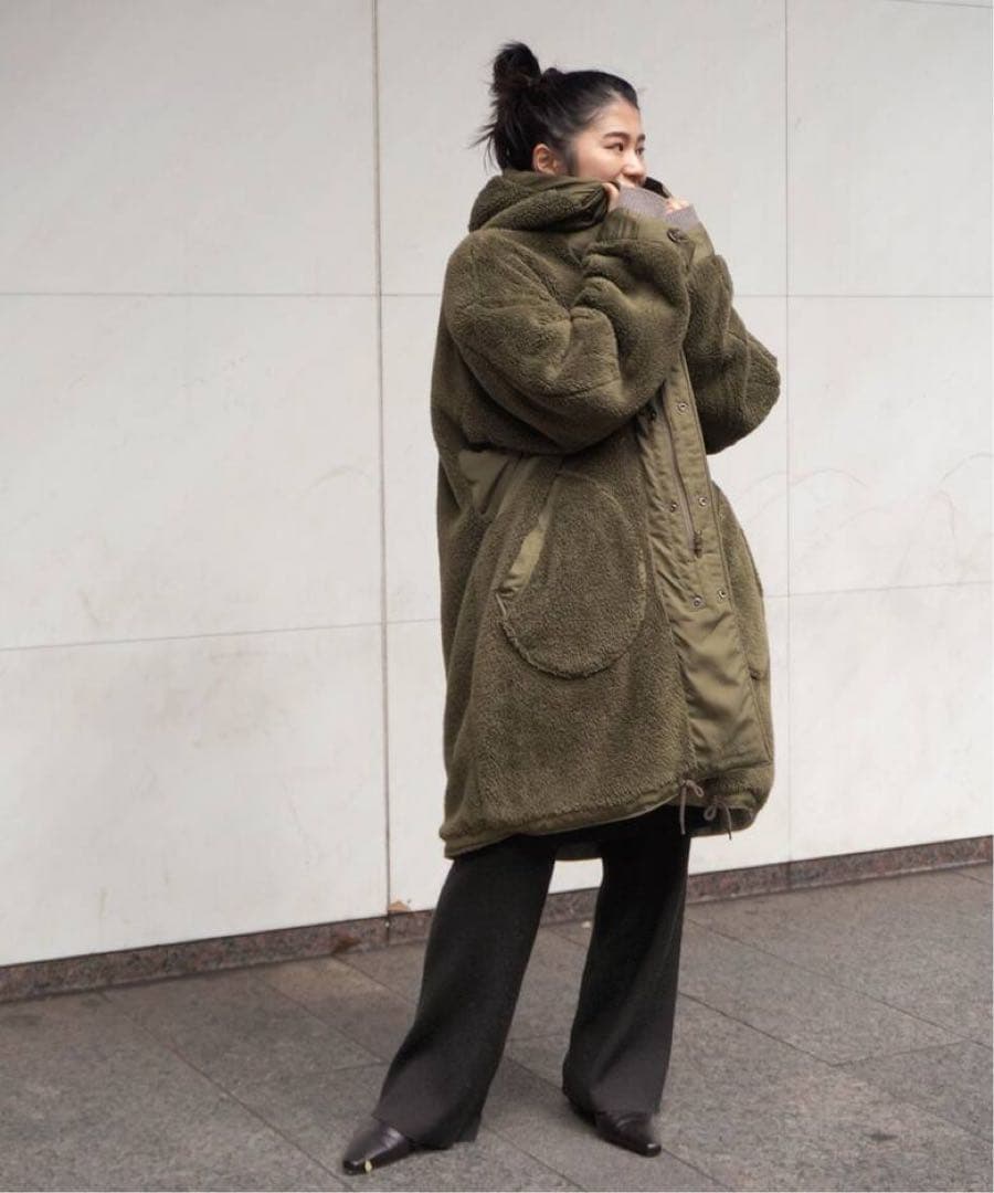 AP STUDIO ARMY TWILL リバーシブルコート