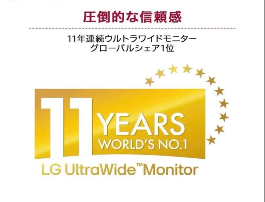 LG 40WP95C-W 39.7インチ5K2K ウルトラワイドモニター