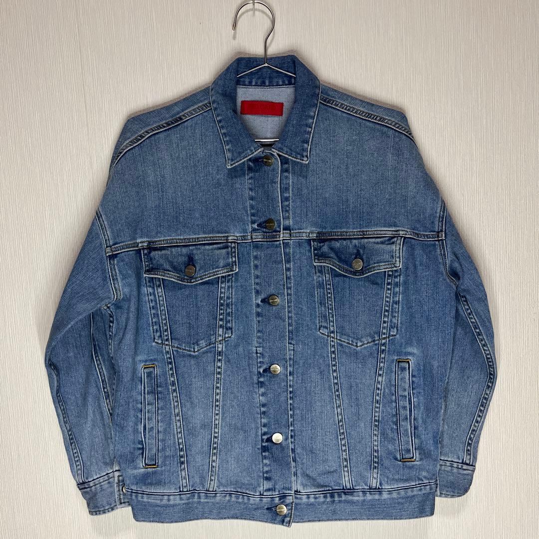 RED CARD TOKYO×23区 オーバーサイズデニムジャケットライトブルー