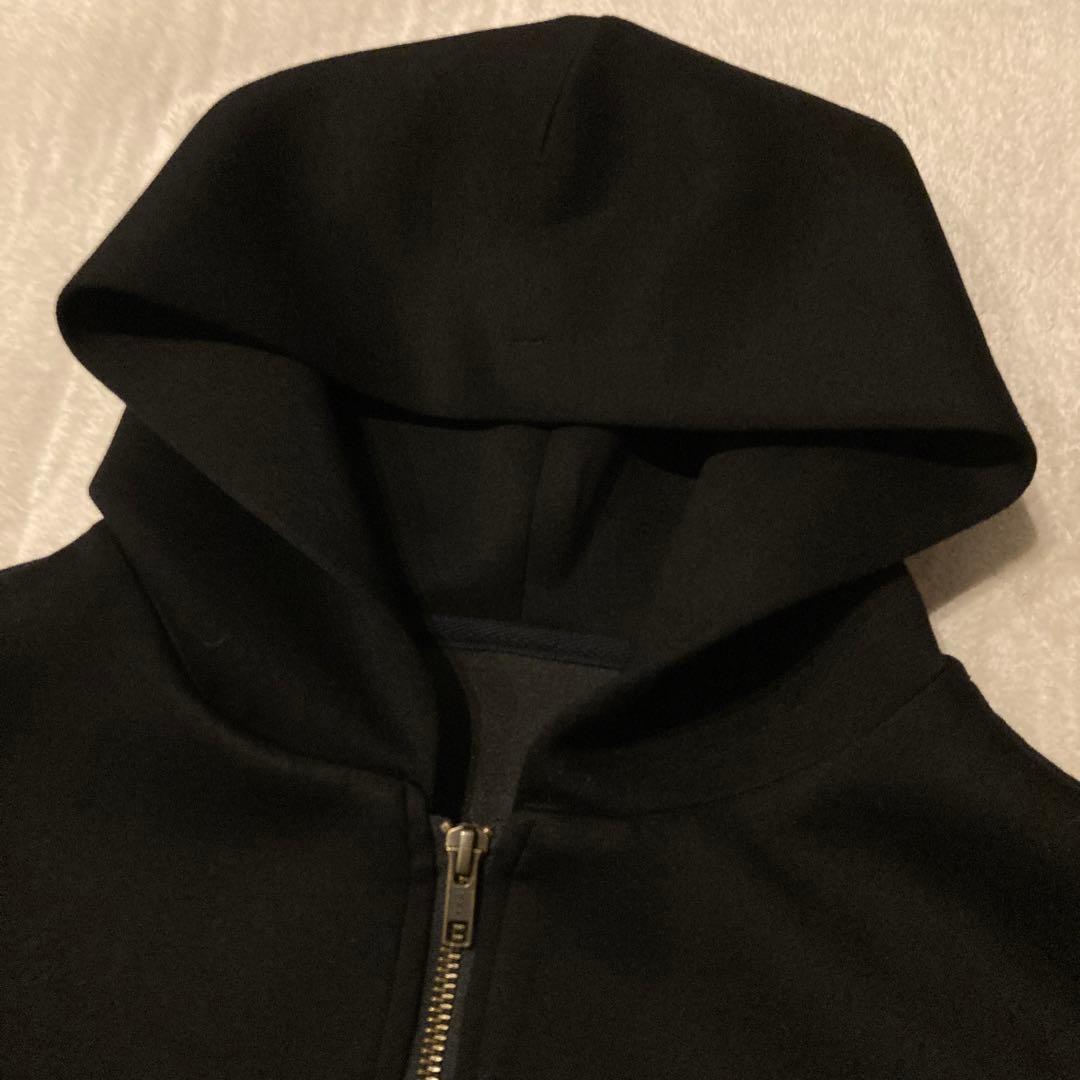 【現行品】美品 vin バックフリルツイードベスト ブラック YAMADAYA