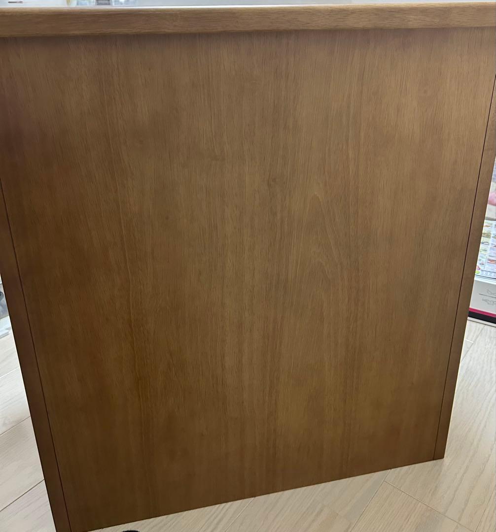 ナチュラルウッド 3段チェスト カリモク　木製　箪笥