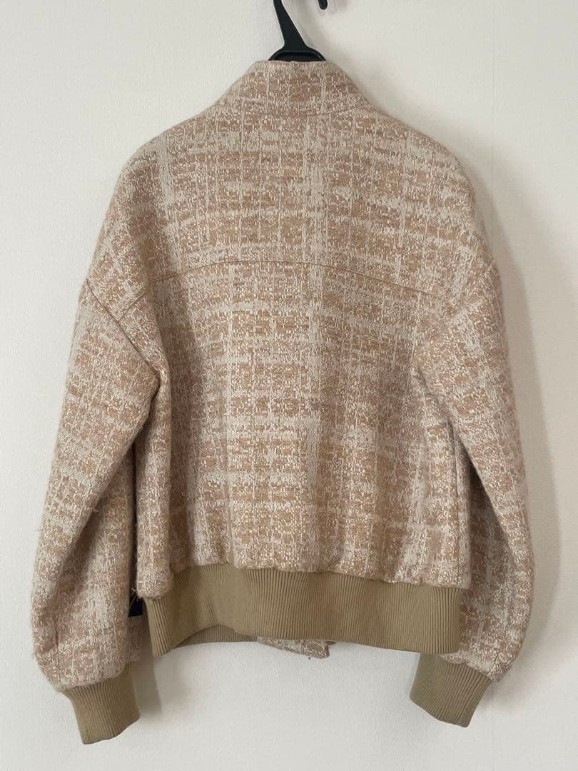 ラーモワールドゥリュクス　ブルゾン　ウール　ジャケット　ツイード