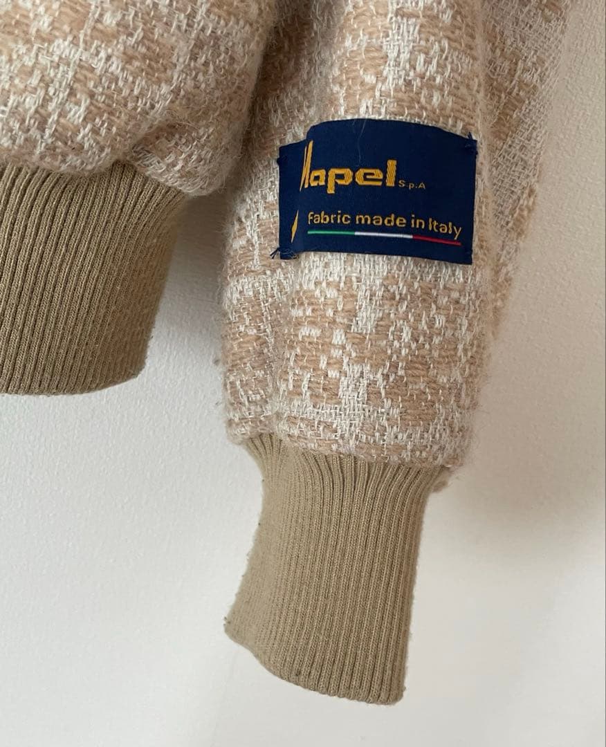 ラーモワールドゥリュクス　ブルゾン　ウール　ジャケット　ツイード