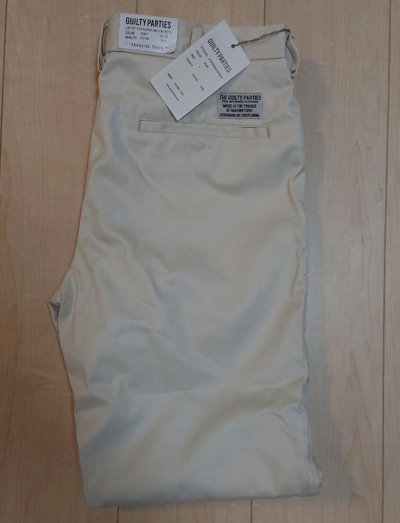 パンツ WACKO MARIA GP-103-BLANKLINE-TIM ROTH