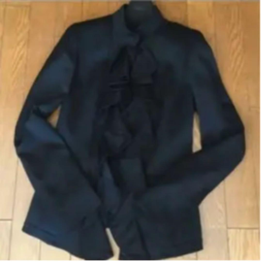 イヴ・サンローラン リヴ ゴーシュ　黒　デザイン　ジャケット