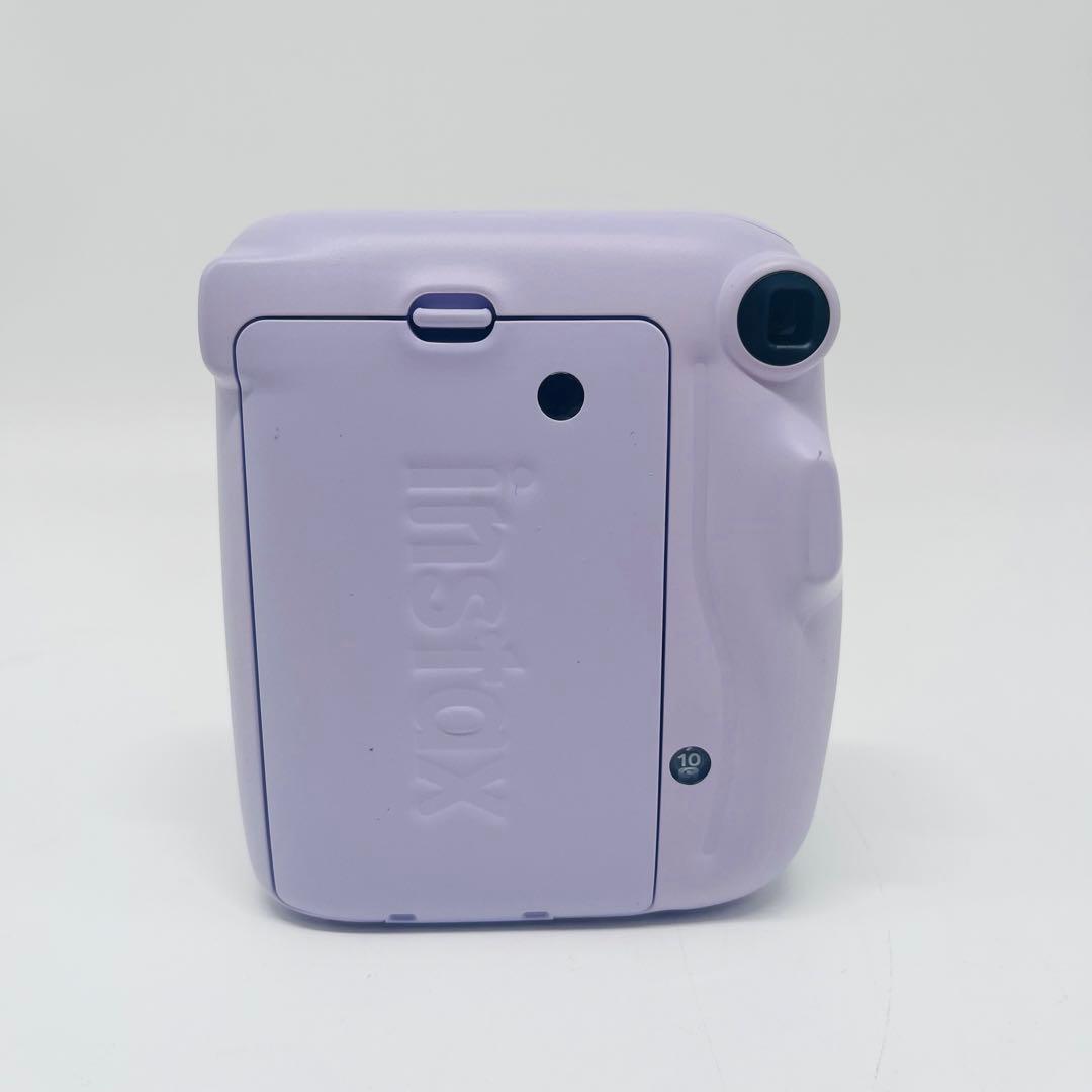 instax mini 11 チェキ　パープル　カメラ