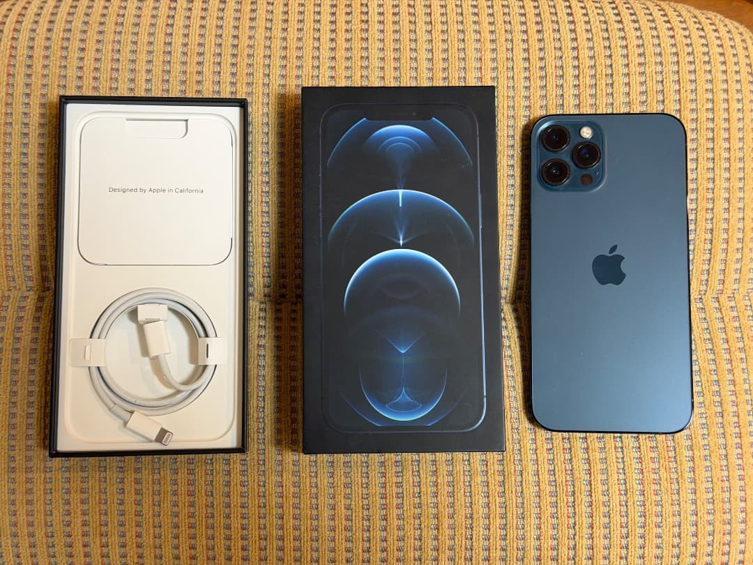 iPhone 12 Pro Max 256GB SIMフリー パシフィックブルー