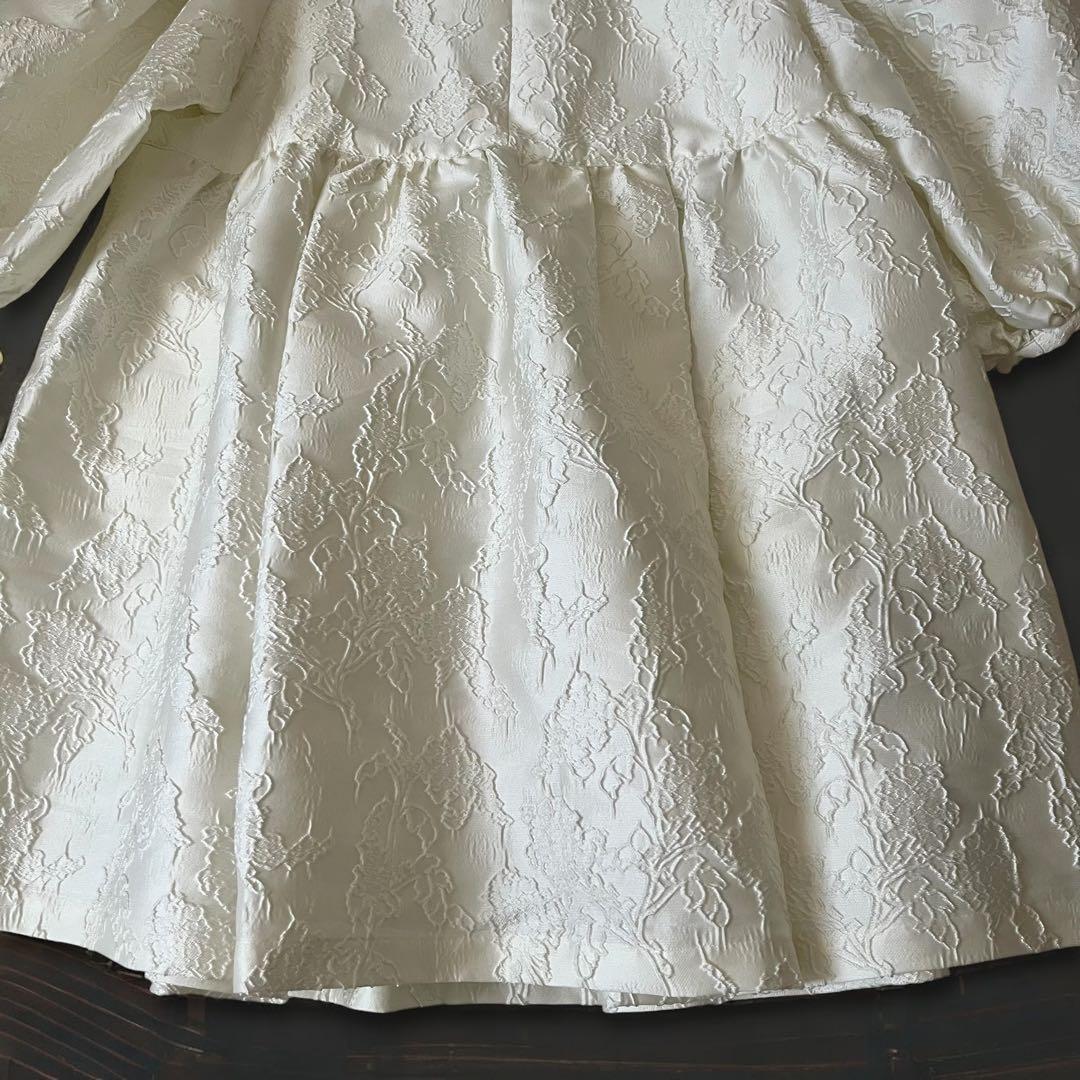 極美品 perna ジャガードボリュームチュニック