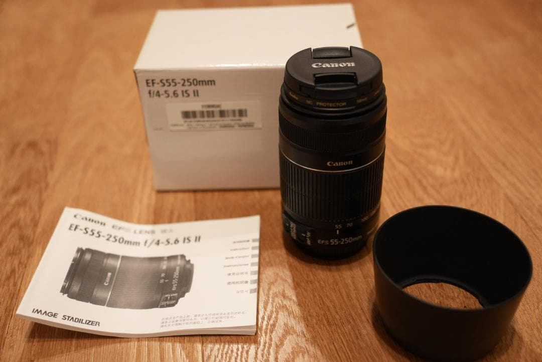 レンズ(ズーム) CANON EF-S 55-250mm F4-5.6 IS II