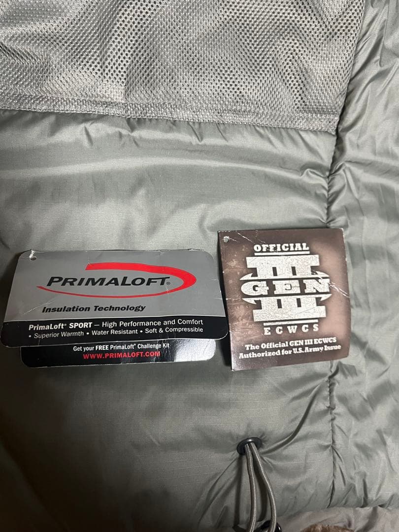 【試着のみ】WILDTHINGS社製 ECWCS GEN3 LEVEL7 S-L