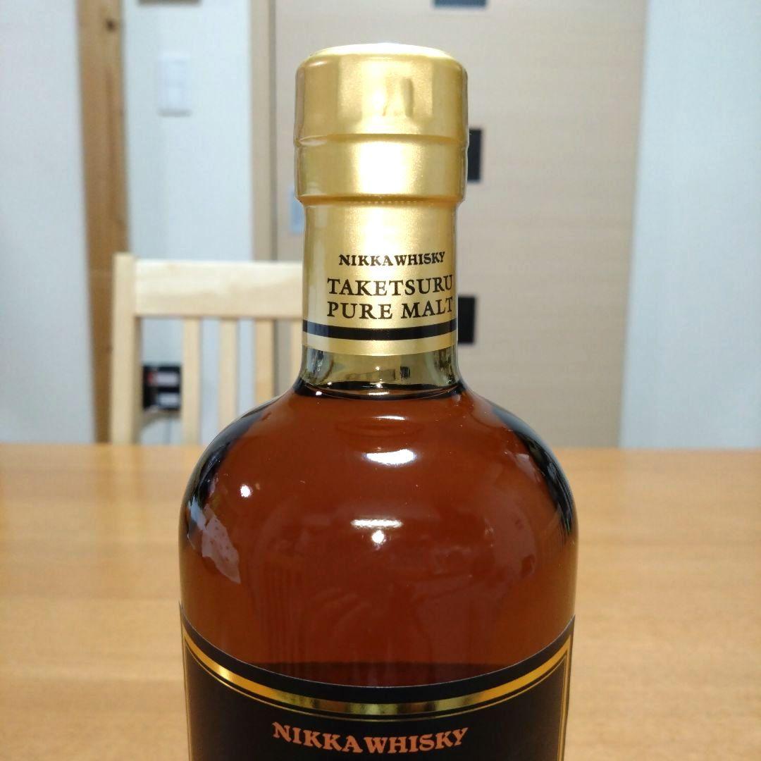 【稀少】◆ニッカウヰスキー◆竹鶴ピュアモルト◆黒ラベル◆終売品◆700ml◆1本