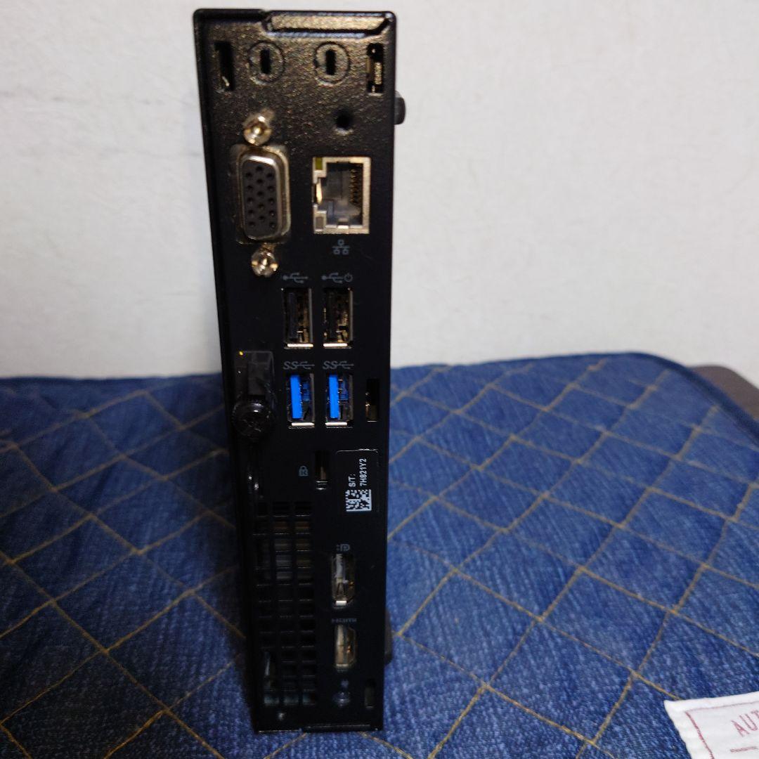 Windowsデスクトップ DELL OptiPlex3060Micro i7-8700T Win11Pro