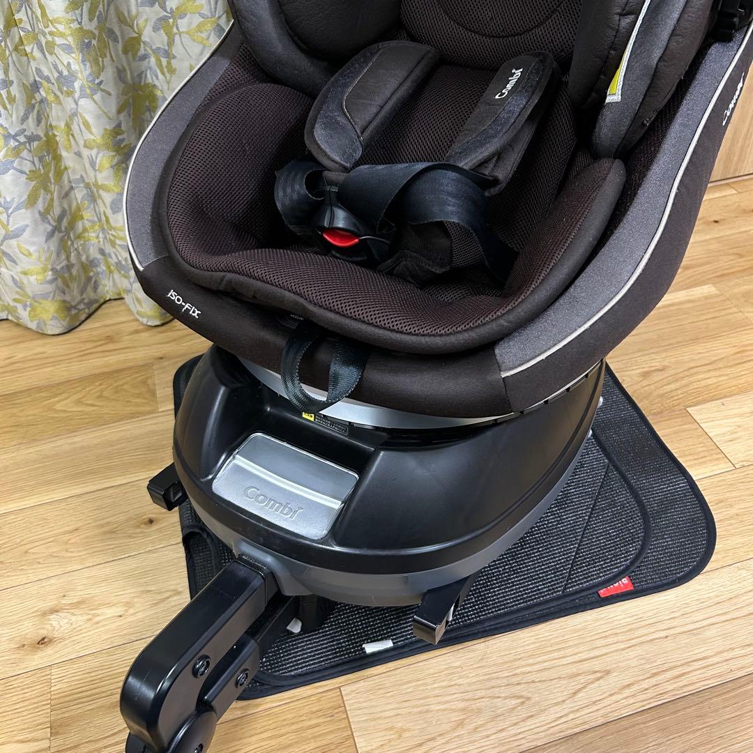 洗濯済み　combi クルムーヴスマート　isofix JG-650 ブラウン