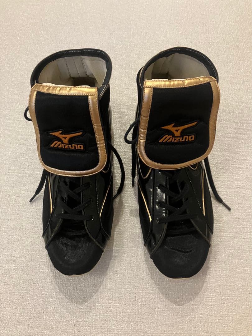 Mizuno ボクシングシューズ ブラック/ゴールド