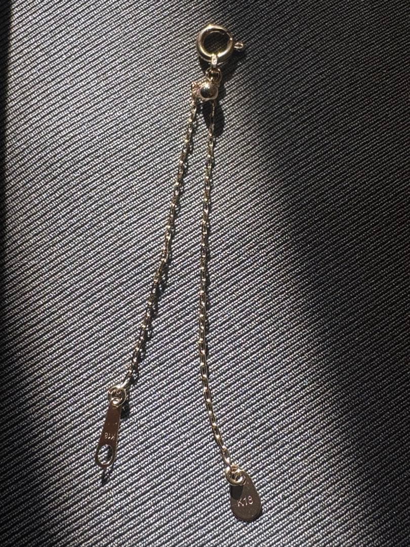 K18YG アジャスターチェーン