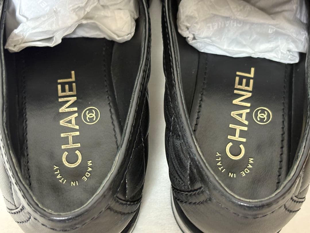 CHANELシャネル　ローファー　37