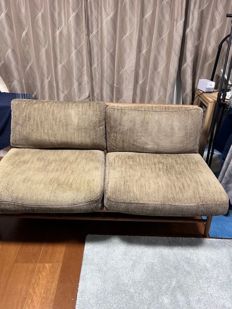 SY7 MOMO NATURAL CLOUD SOFA 2P