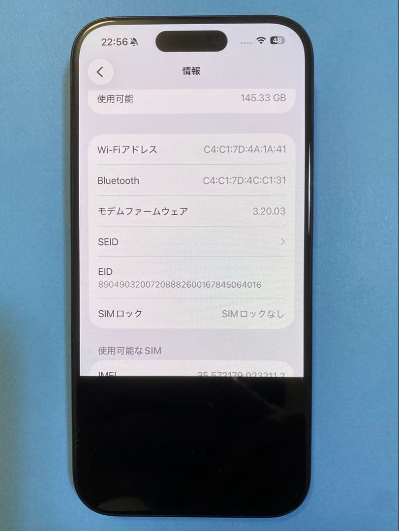 ⚠️ジャンク⚠️ iPhone 15 pro 256GB SIMフリー