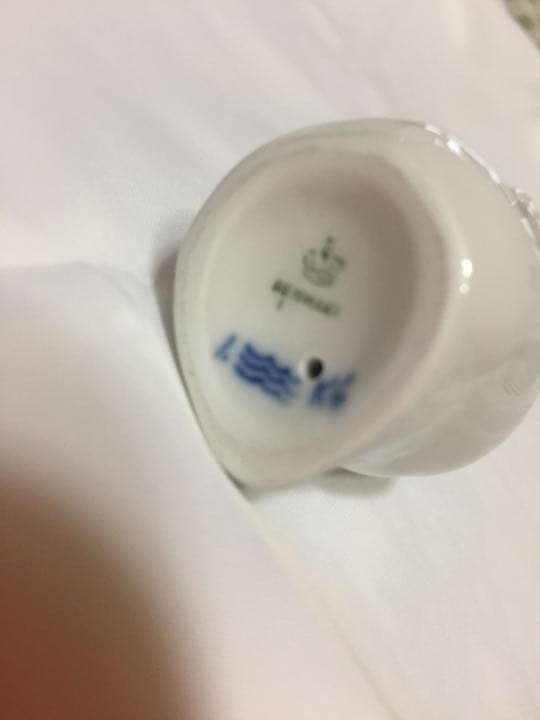 ロイヤルコペンハーゲン ブルーフルテッド柄 ペンギン フィギュリン　デンマーク製