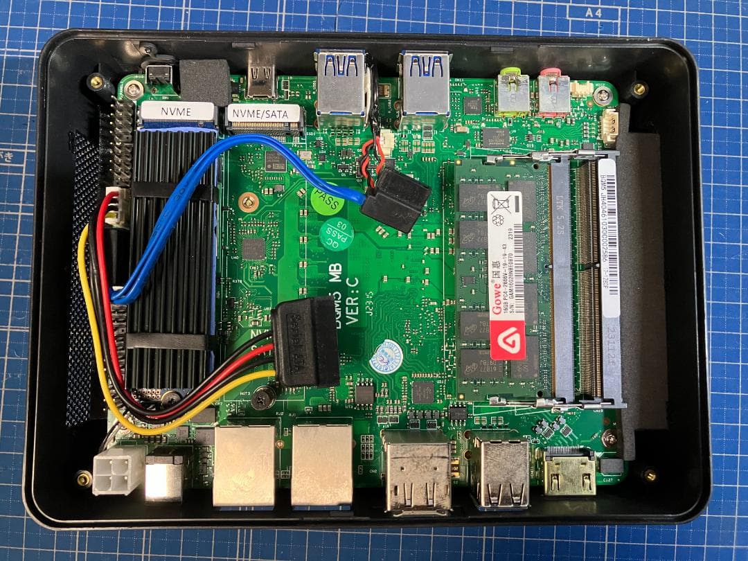 ミニPC Intel 12世代i7 1280P 14コア 16GB 512GB