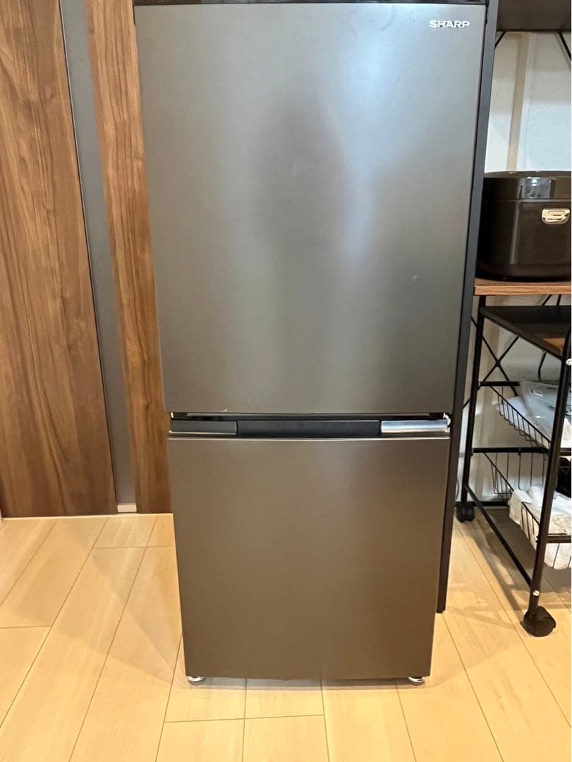SHARP 冷蔵庫 下冷式 ガラス棚